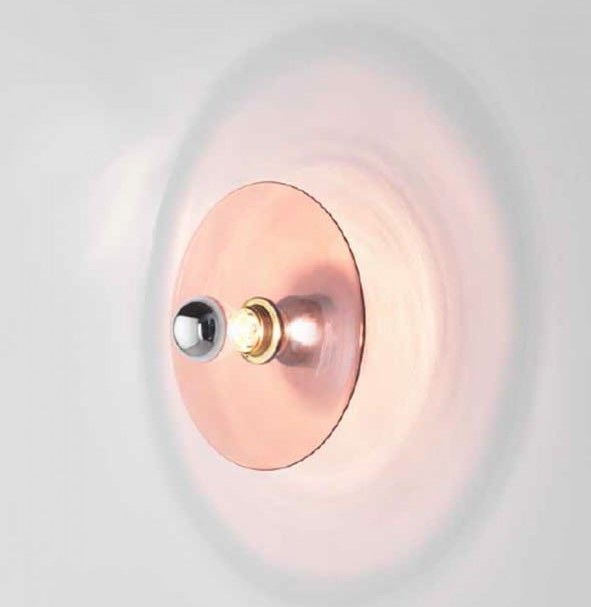 057814 Бра хром - розовое стекло Aromas del Campo Fest