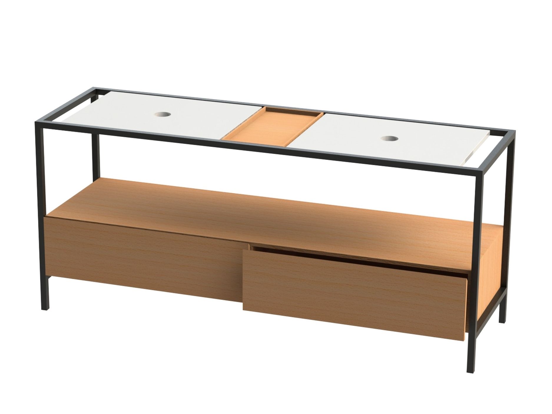 Наземная структура стенд с керамической полкой Azzurra Ceramica Hang &amp ARCH-00134716 - Вид №1