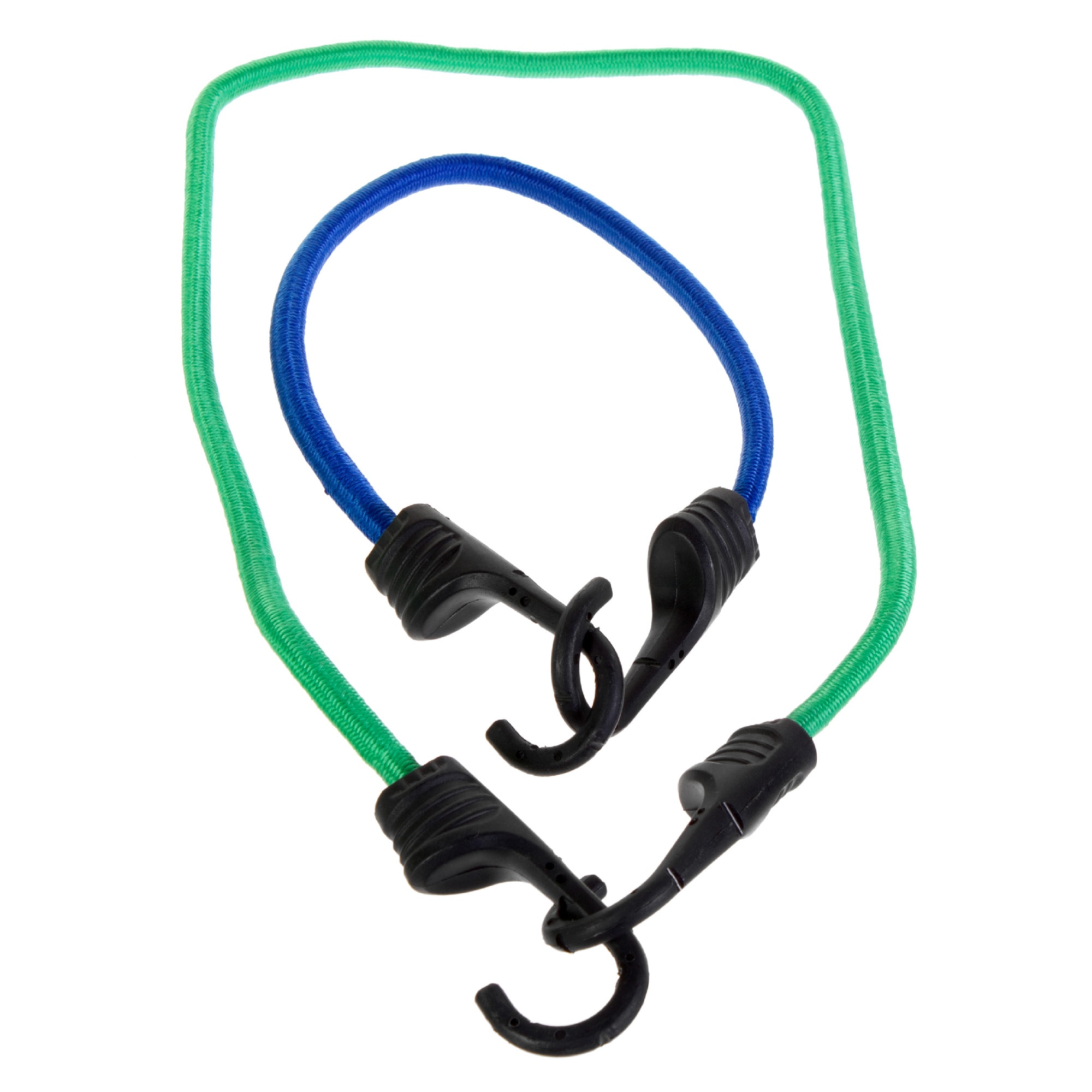 11937480 Набор эластичных веревок с крюками 0.25-0.8 м, 14 шт Santreyd 