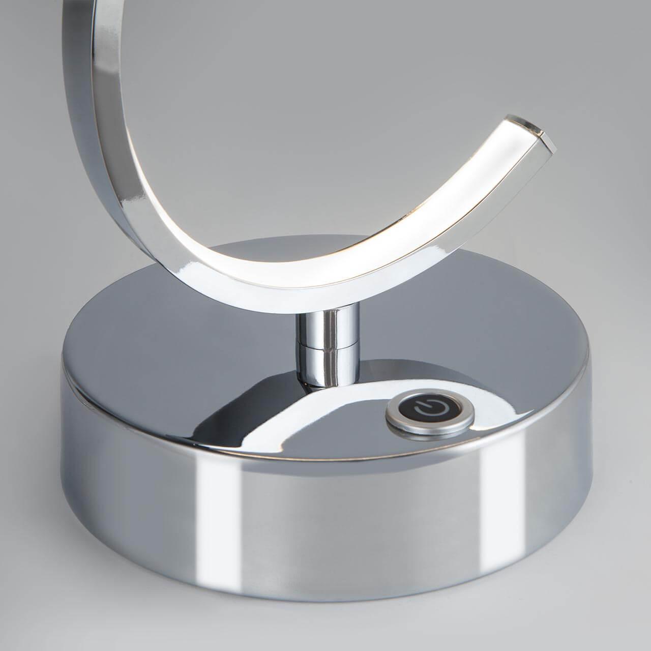 Лампа настольная цвета хром Eurosvet 80416/1 EUROSVET RUSH 00-3907577 Хром - Вид №2