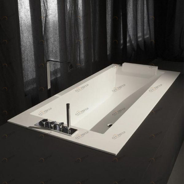 Ванна встраиваемая BIBLIO61 Antonio Lupi BIBLIO L=190 см Antoniolupi