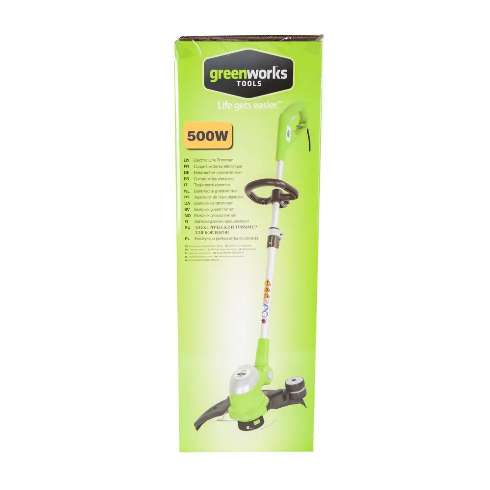 Greenworks Deluxe - электрический триммер-кромкорез с телескопической штангой 84284910 STLM-0048079 - Вид №6