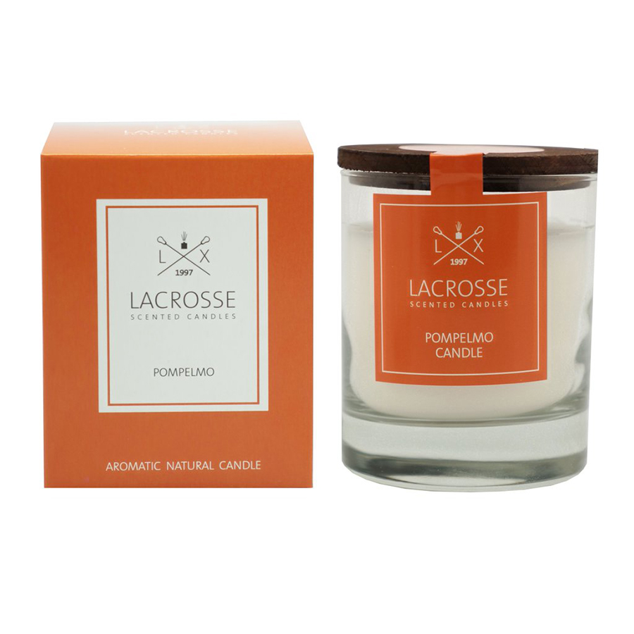 Свеча ароматическая в стекле "Грейпфрут" AMBIENTAIR  00-3880949 Оранжевый  - Вид №2