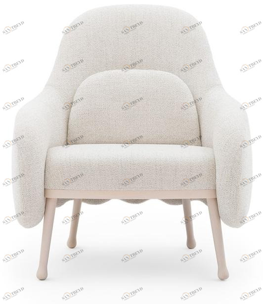 Billiani Кресло Bergere с подлокотниками Corolla 272