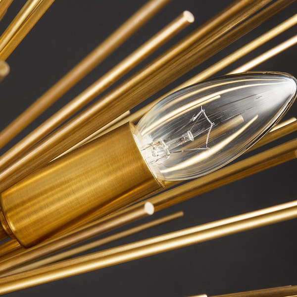 Люстра CL8612-88 gold от Delight Collection золото DELIGHT ДИЗАЙНЕРСКИЕ, ШАР 247070 Золотой  - Вид №5