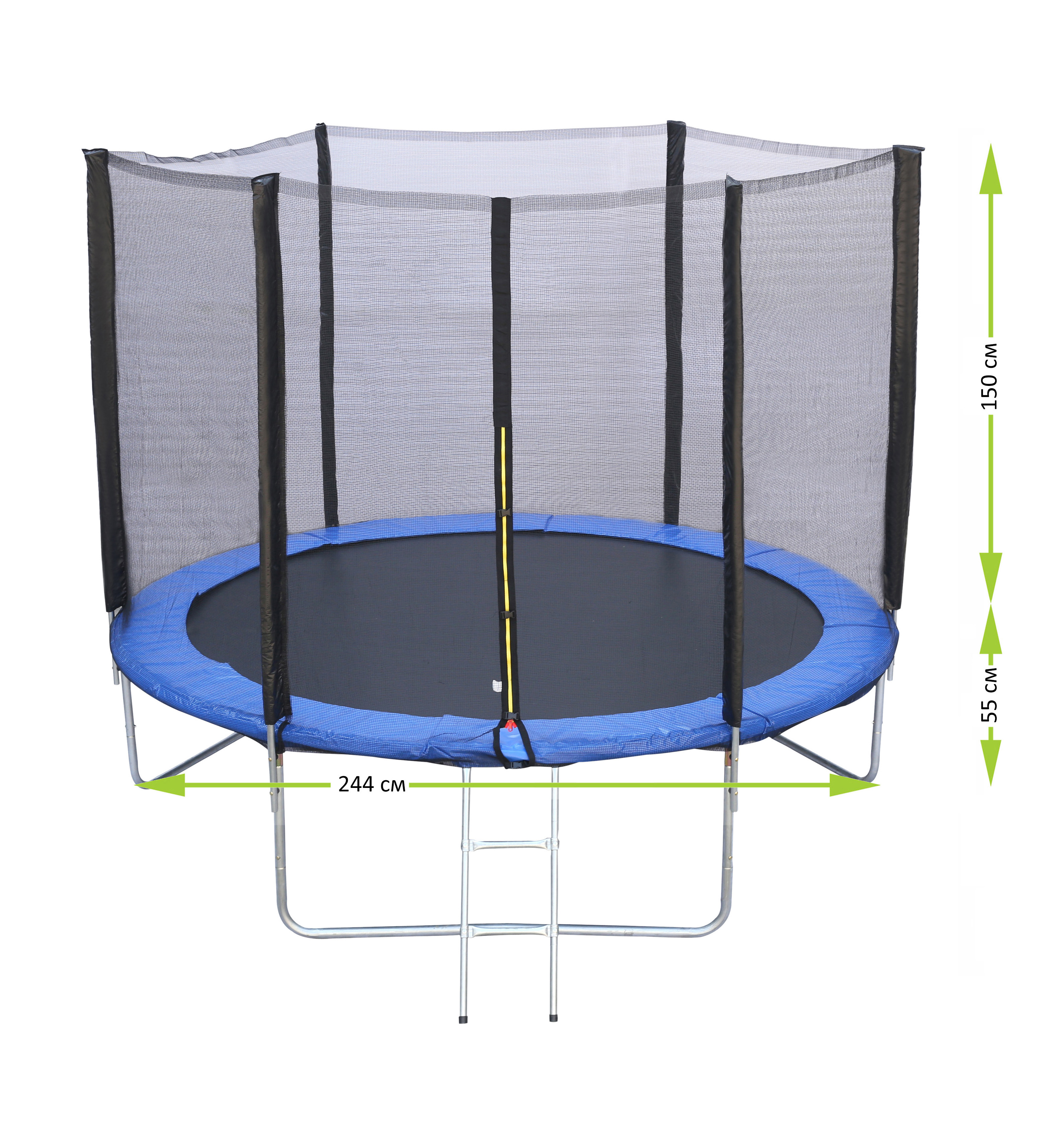 Батут Santreyd с защитной сеткой 244 см для активного отдыха 84004979 STLM-0046033 - Вид №1