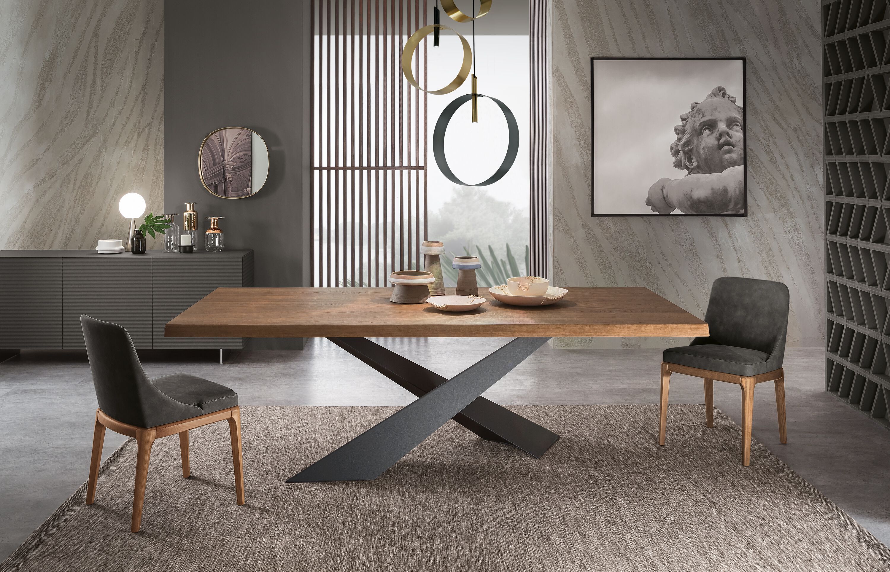 Мягкое деревянное основание стула RIFLESSI ARCH-00009478 - Вид №2