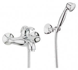 AU850101015(153) Смеситель для ванны и душа , хром Webert Aurora