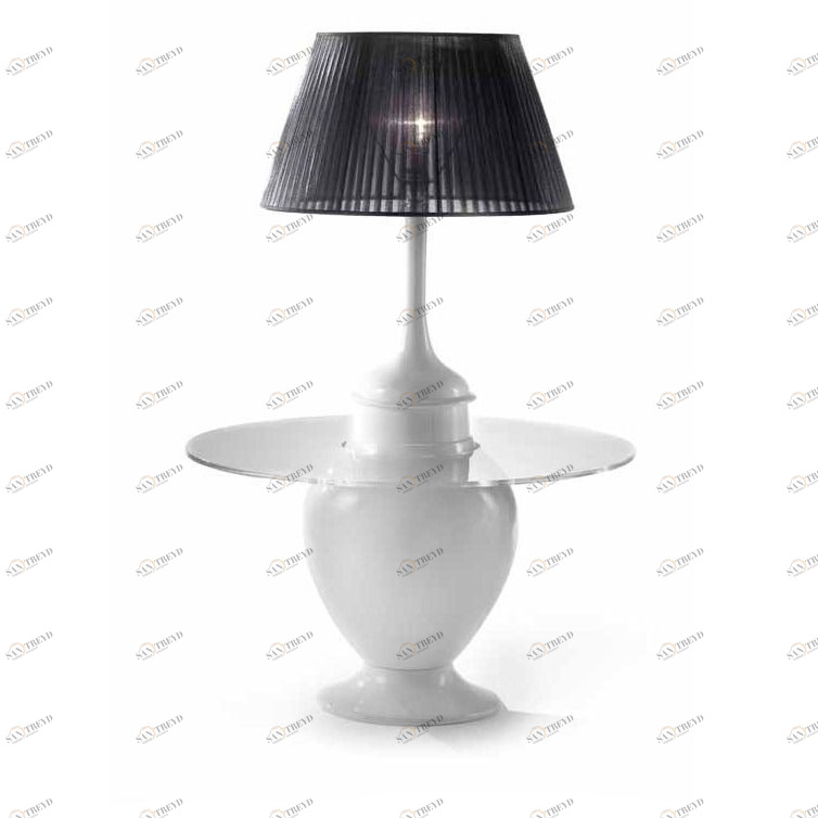 752/120 Коллекция PERLAGE столик с лампой Crestani 46421