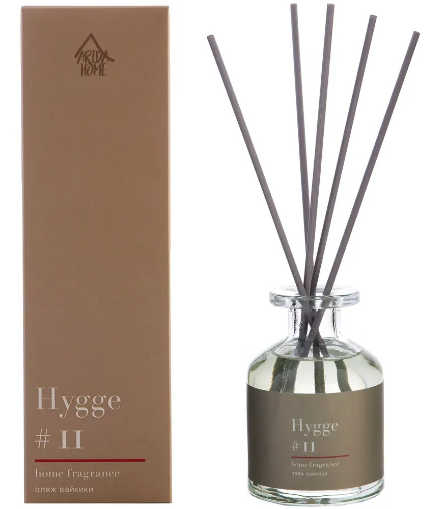 ARIDA HOME Диффузор Hygge 11 «Пляж Вайкики» — тропическая гармония для дома 84535156