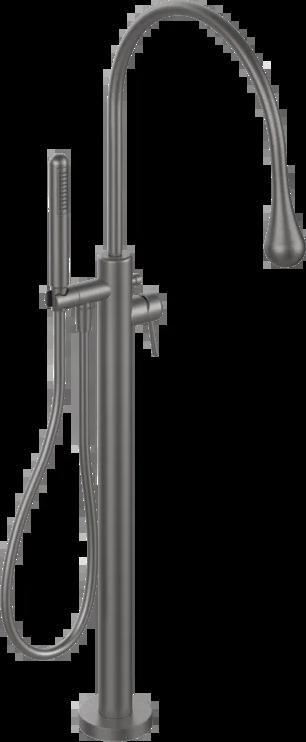 Смеситель для ванны 33029 126 Gessi Goccia ЧЕРНЫЙ МЕТАЛЛ BR. GHRC
