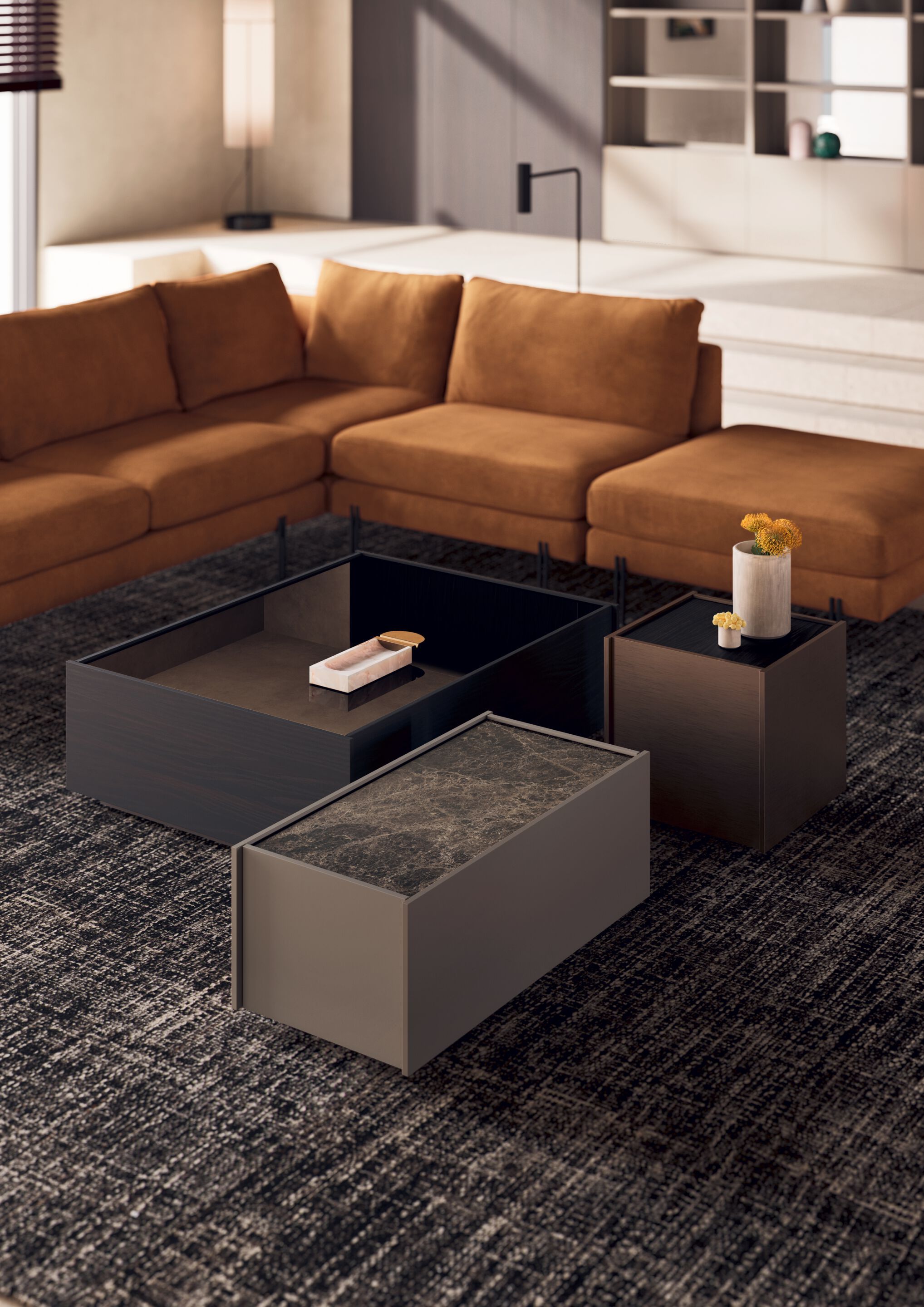 Угловой диван из ткани Kico Living Complements ARCH-00140210 - Вид №1