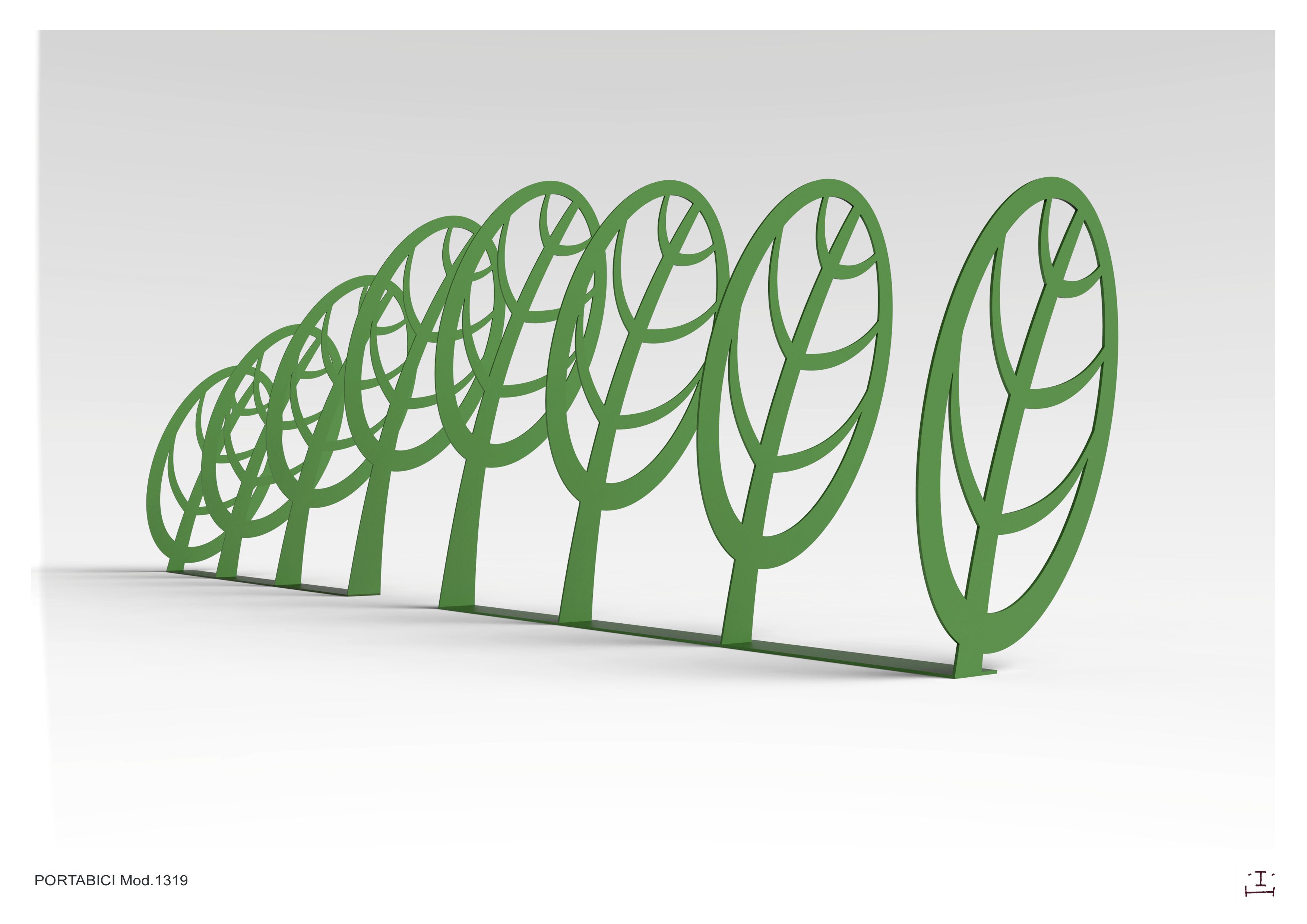 Стальная стойка для велосипедов CITYSì NATURA ARCH-00108378 - Вид №3
