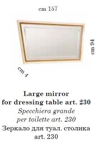 Деревянное зеркало с рамкой Arredoclassic фантазия ARCH-00124574 - Вид №6