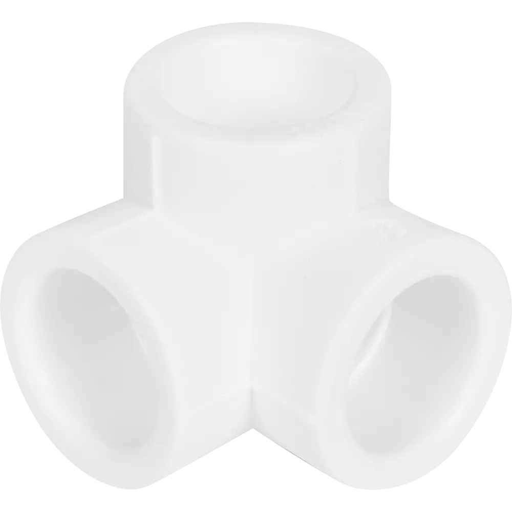 Тройник двухплоскостной Valtec ø25 мм полипропилен 84382338 STLM-2094237 