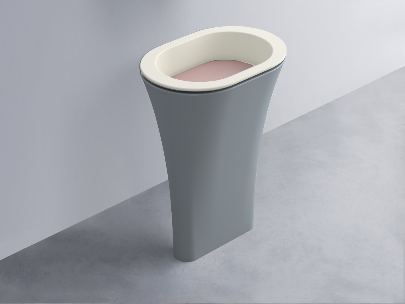 AMLA65-TL+AMPILO-CP+AMCOLO-BR Раковина Amedeo Ovale отдельностоящая cielo Enjoy + Amedeo Ceramica Cielo