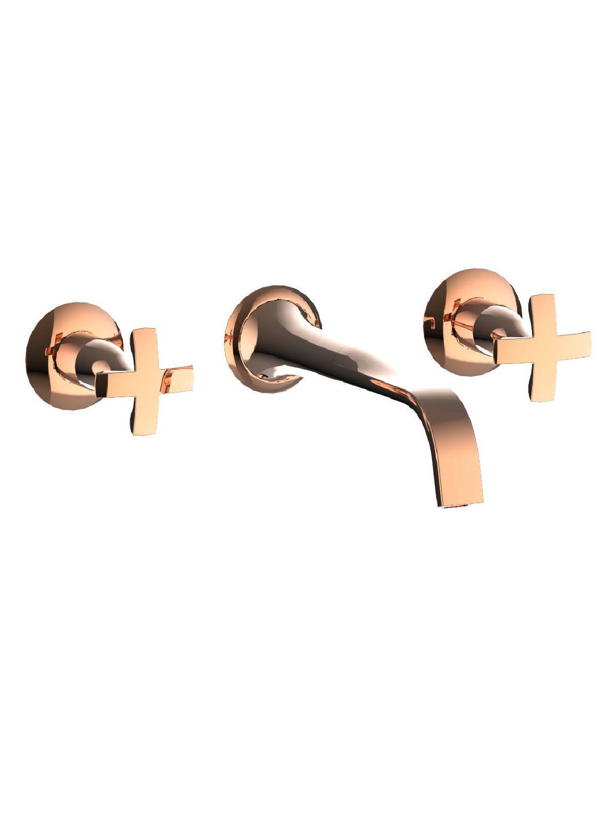 Настенный смеситель для раковины без слива с отдельными розетками Rubinetterie Frattini Lucrezia ARCH-00084520 - Вид №12