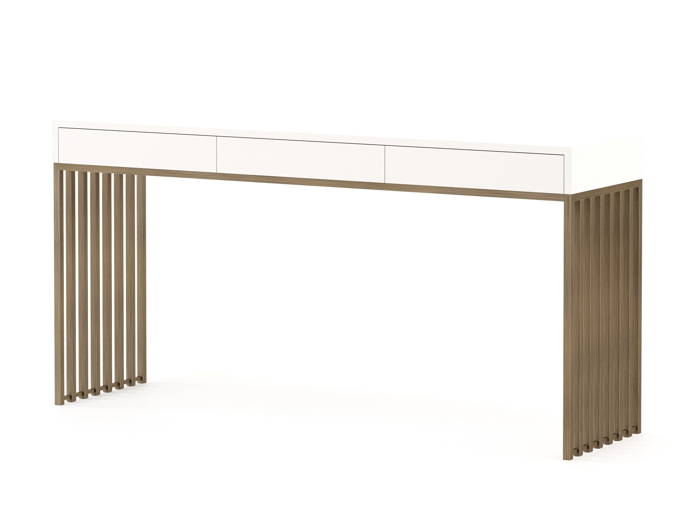 Прямоугольная консоль из шпона Stylish Club His &amp ARCH-00116200 - Вид №14