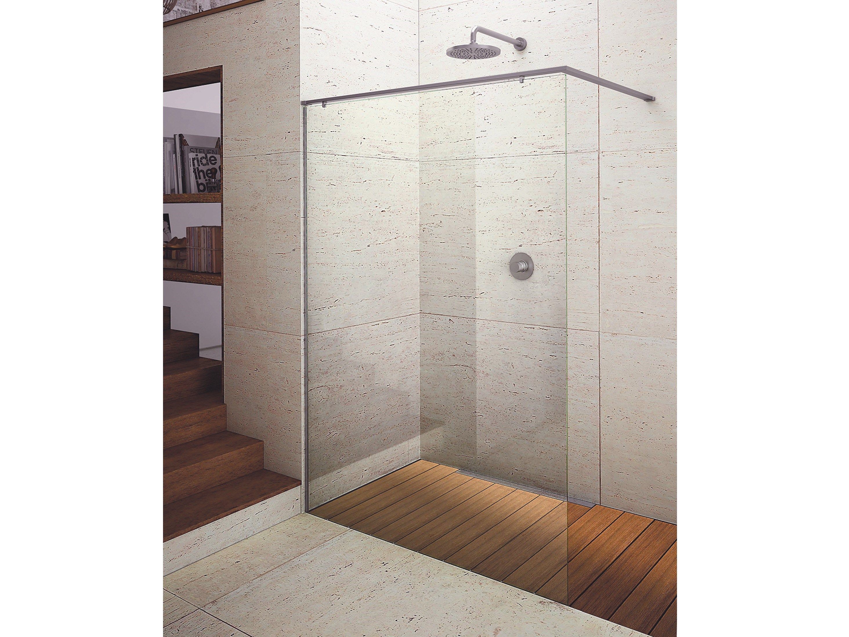 Стеклянная прямоугольная душевая кабина Provex Industrie Iunix ARCH-00128500