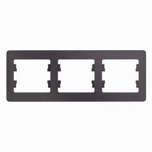 GSL001403 Рамка 3 поста , горизонтальная, сиреневый туман Schneider Electric Glossa