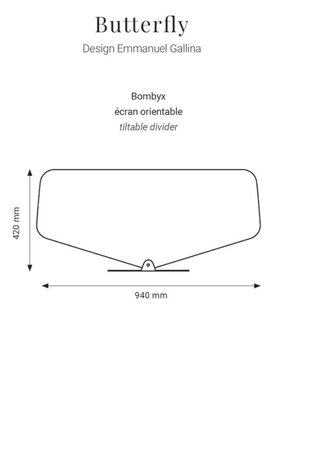 Рециркулированный ПЭТ звукопоглощающий стол перегородка панель Manade ARCH-00098960 - Вид №3