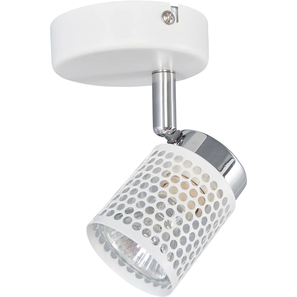 Спот поворотный Gauze 1xGU10x35 Вт цвет белый LAMPLANDIA STLM-2177254 - Вид №1