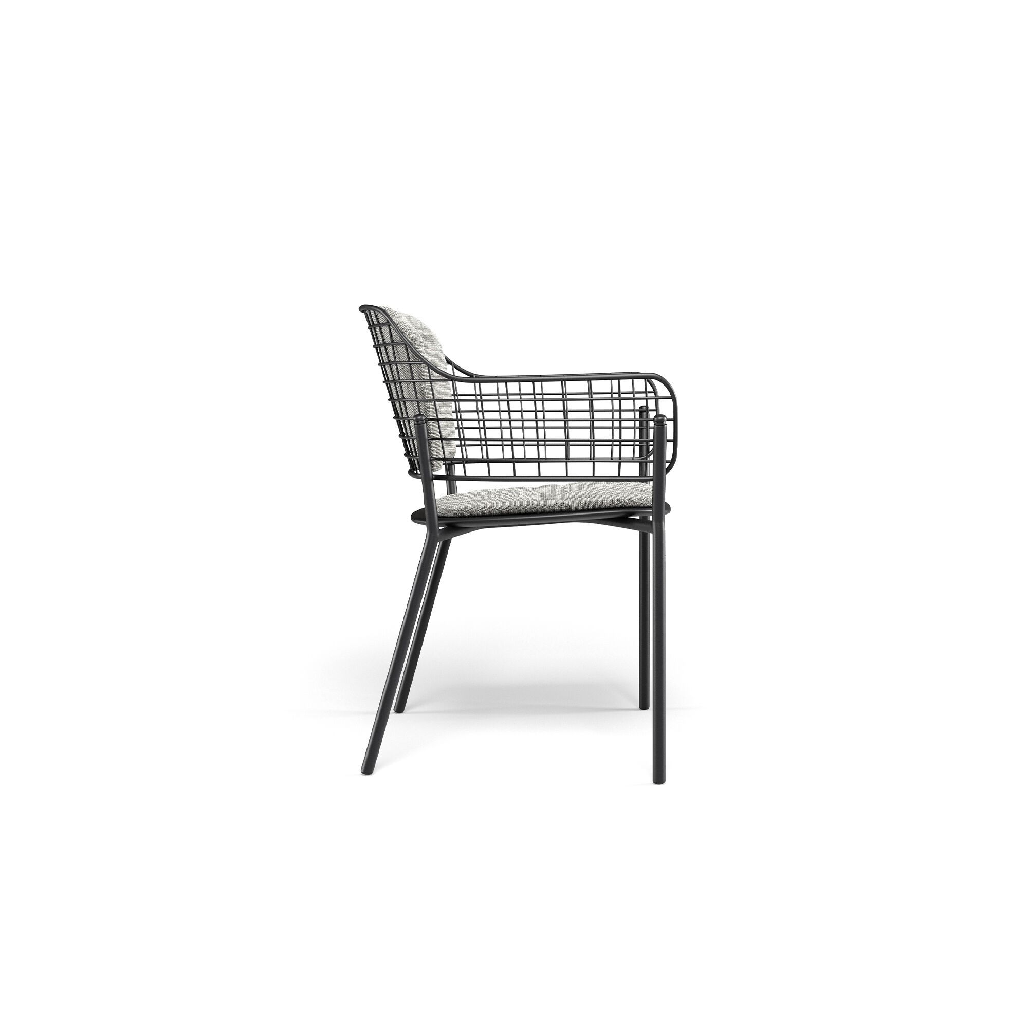 Садовый стул из нержавеющей стали с подлокотниками emu Lyze ARCH-00076431 - Вид №5