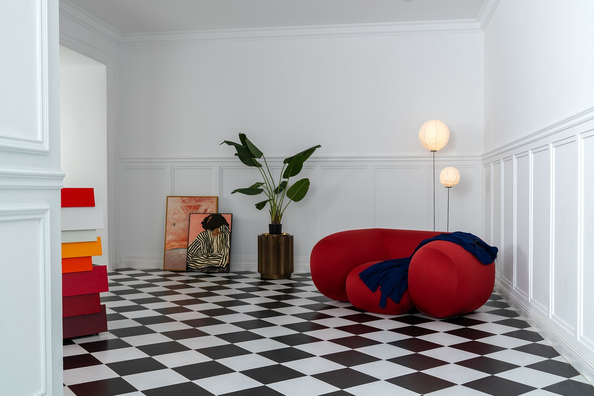 Стальная светодиодная напольная лампа Established&Sons CHO LIGHT ARCH-00023488 - Вид №7