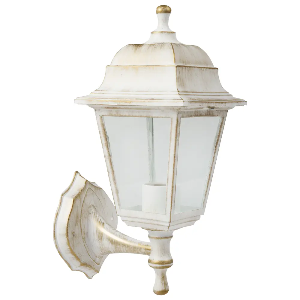 Бра уличное Apeyron Леда 1xE27x60 Вт, цвет белый, IP43 STLM-2067534