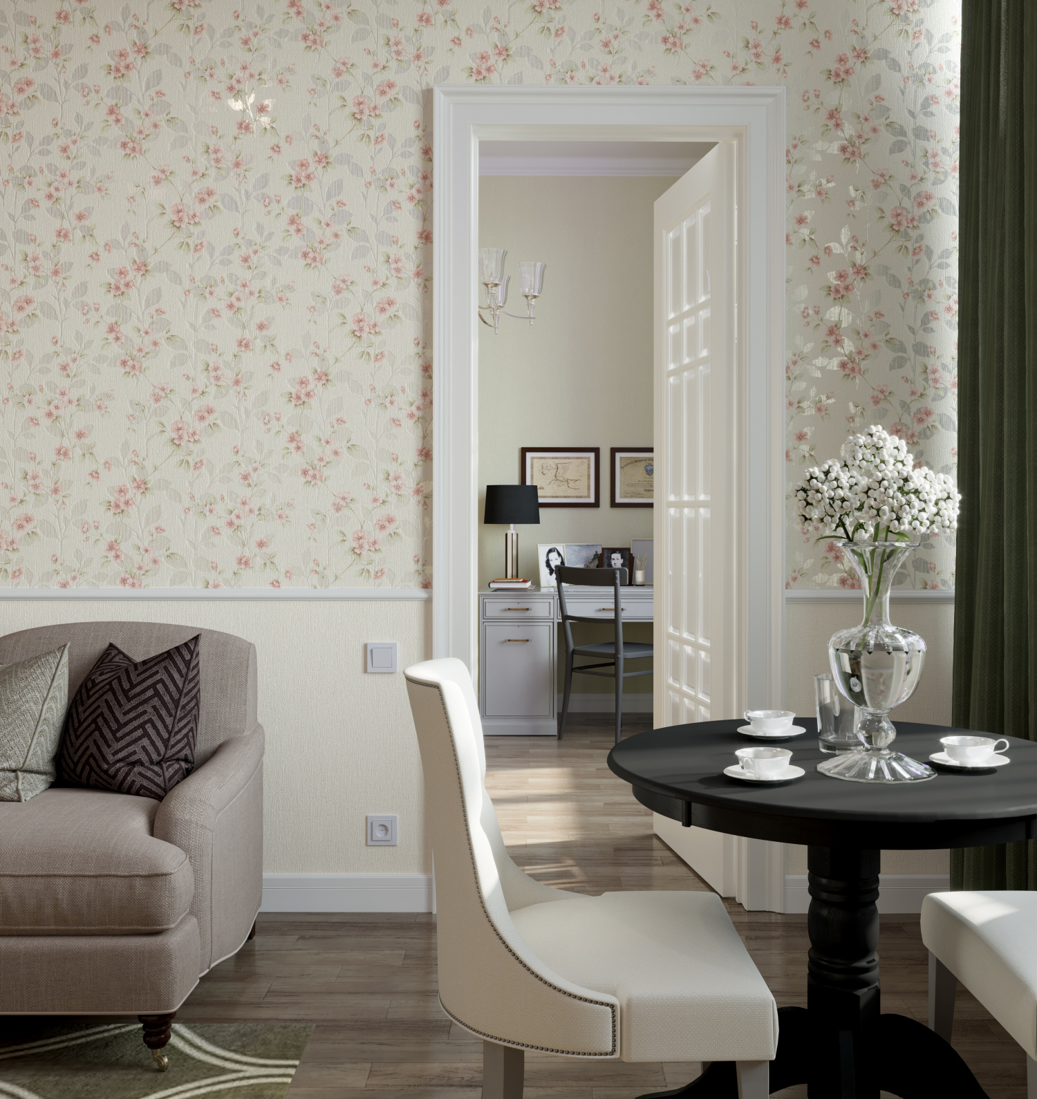Рулон обоев основа Флизелиновая HC71474-22 Home Color Мин. заказ 8 рулонов HC7147422 - Вид №6
