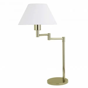 Настольная лампа Markslojd Swing 099012 MARKSLOJD КЛАССИЧЕСКИЕ 195652 Белый;золото