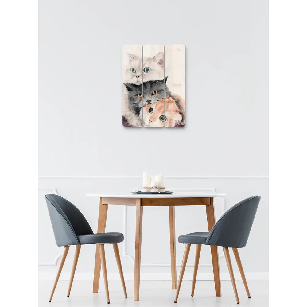 Картина на МДФ Котята 30x40 см 85336830 STLM-2013117 POSTERMARKET  - Вид №5