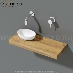 HA67100006 Накладная раковина на столешницу  прямоугольная Effegibi