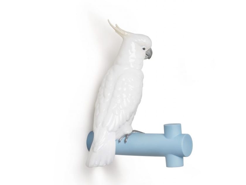 Фарфоровая настенная вешалка Lladró the Parrot Party ARCH-00049096