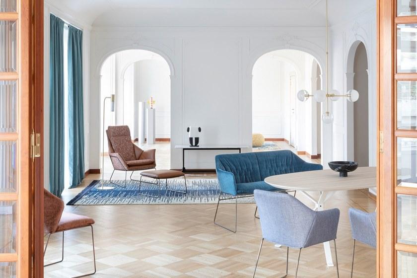 Saba Italia Стул с обивкой и подлокотниками New york sun-id-1385624 - Вид №4