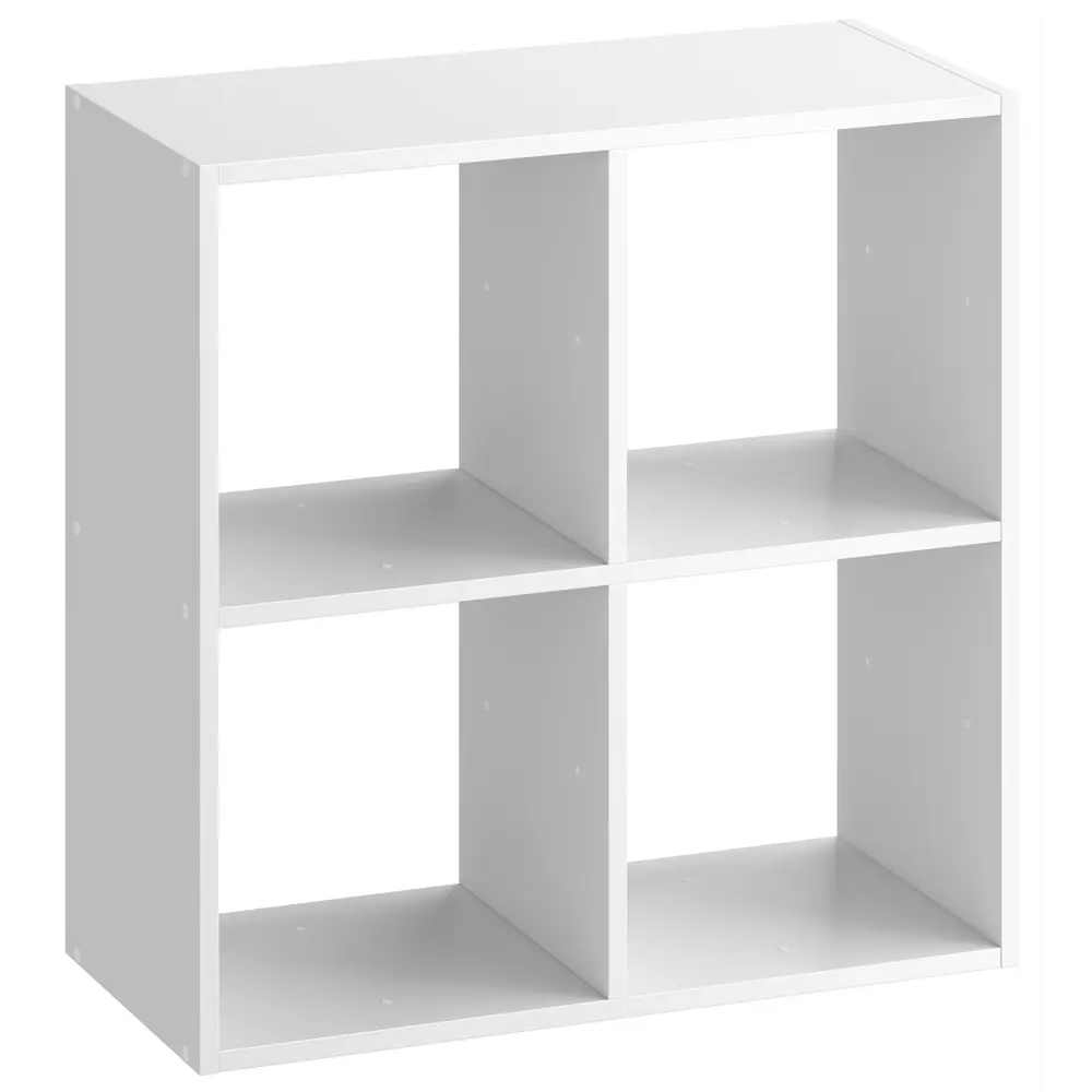 Стеллаж SPACEO KUB 2x2К, 70х70х31,7 см, цвет белый 82037477 STLM-2040904 