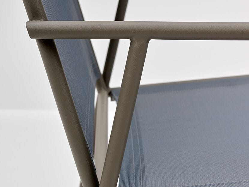 Алюминиевый садовый стул с подлокотниками Walters курорт ARCH-00049934 - Вид №4