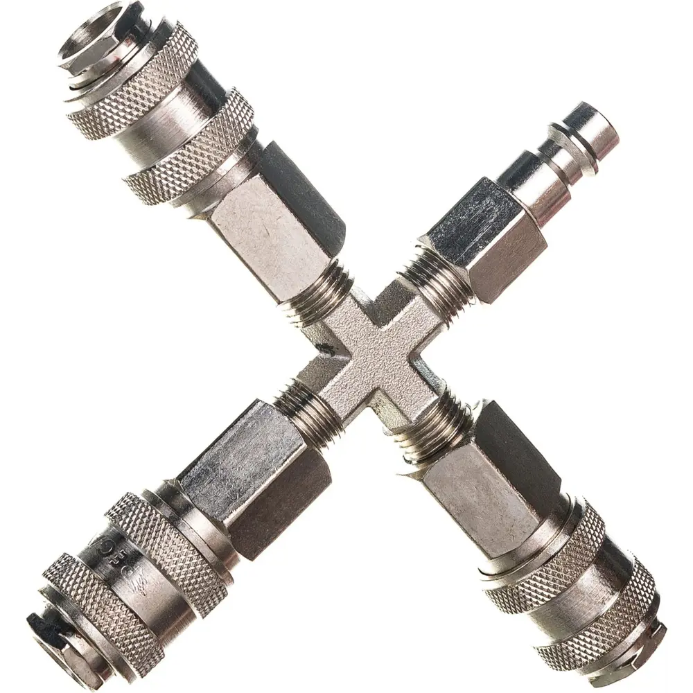 Разветвитель пневматический Pegas Pneumatic тройник со штуцером STLM-2198736 - Вид №3