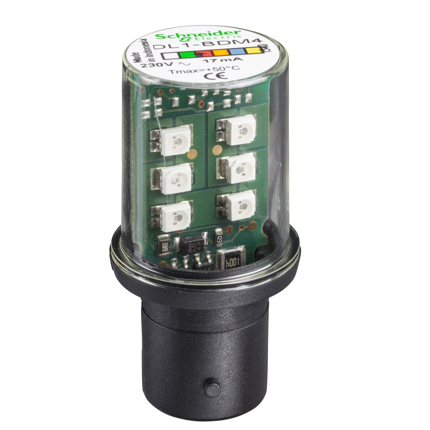 DL1BDG6 Светодиодный кластер Harmony, 120В, Синий Schneider Electric Световые колонны, сирены, маяки 
