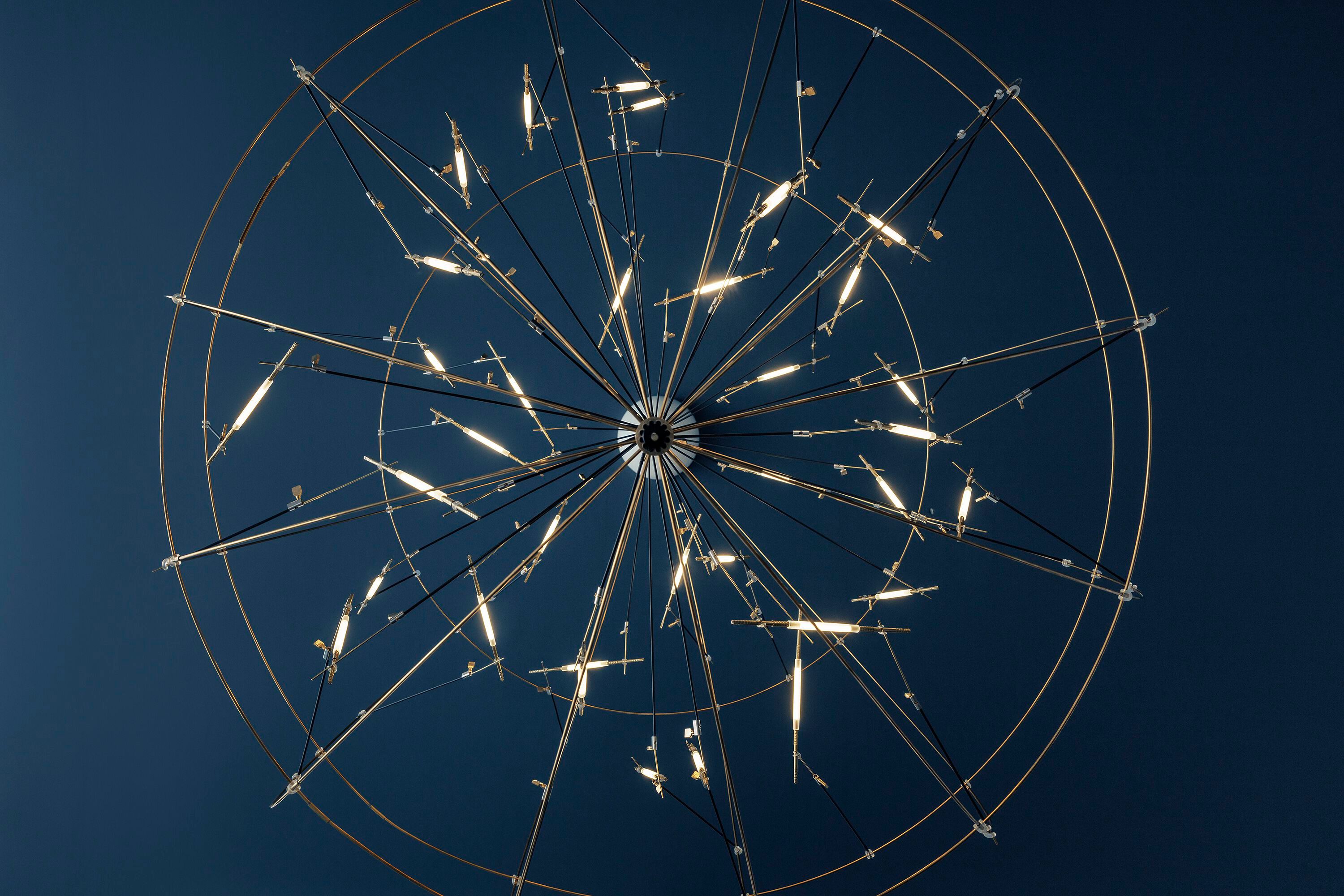 Латунный светодиодный подвесной светильник Catellani & Smith Pòta! ARCH-00016525 - Вид №1