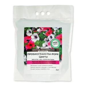 Удобрение Башинком Пробиогранулы-PGPR Цветы 3 кг