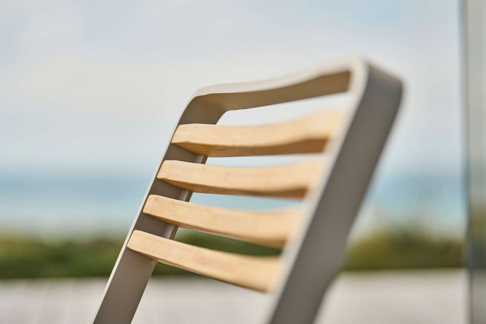 Складной стул из алюминия и бамбука с открытой спинкой Mindo Mindo 121 ARCH-00150806 - Вид №9