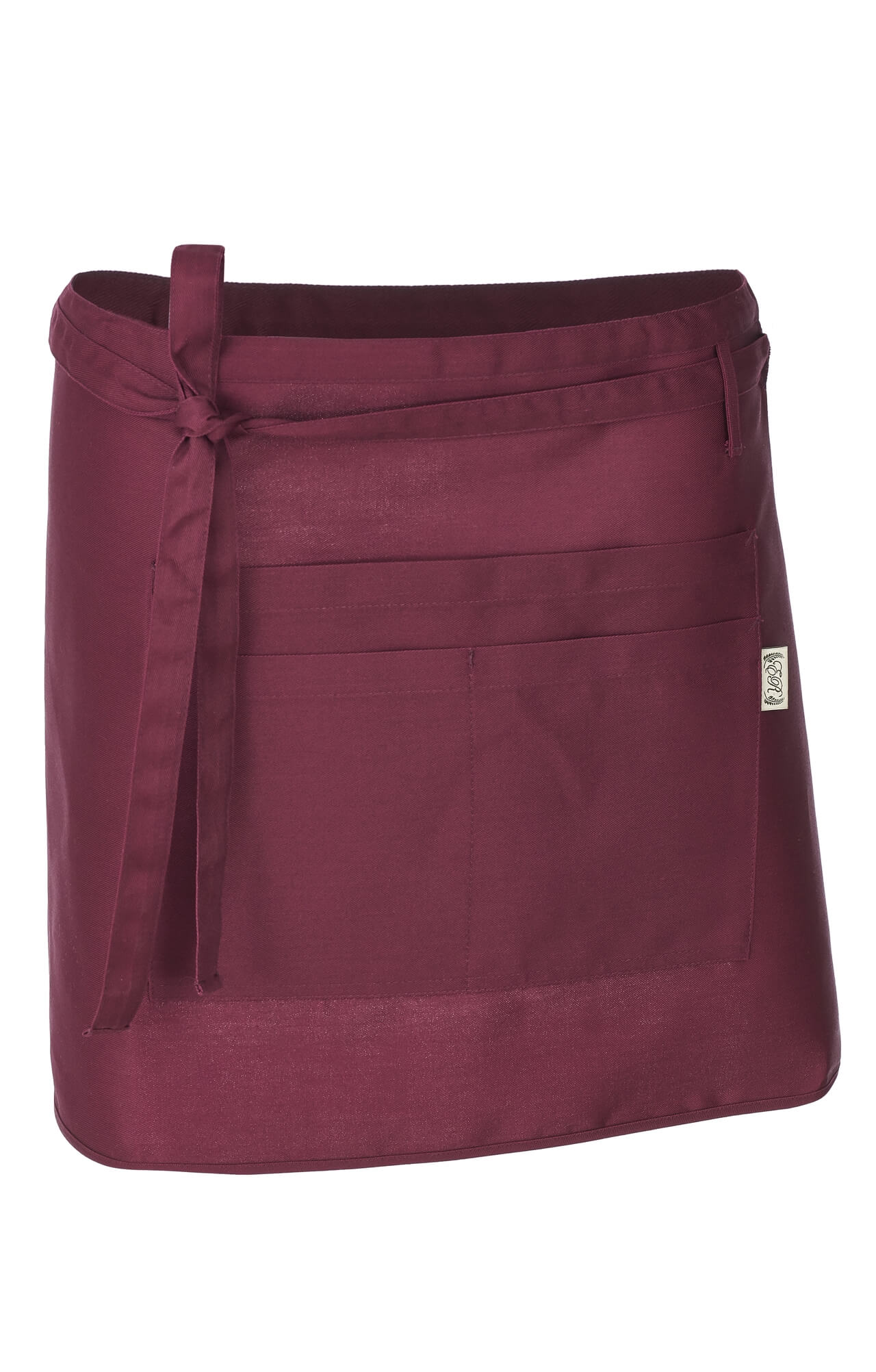 59926 Фартук  укороченный, цвет burgundy BARISTA  Одежда для официантов  размер  - Вид №4