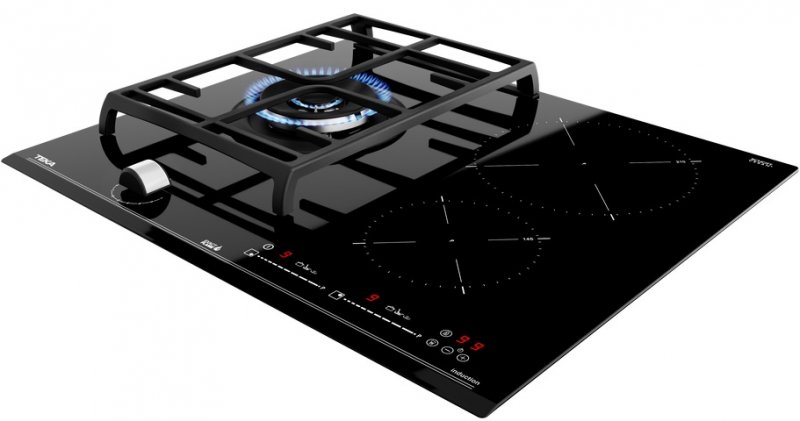 1320309 Варочная панель Teka HYBRID JZC 63312 ABN BLACK Италия  - Вид №2