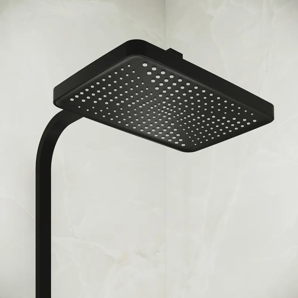 89398725 Душевая система Iddis Brent BREBL3Fi06 со смесителем 1 режим цвет черный STLM-1578399 - Вид №4