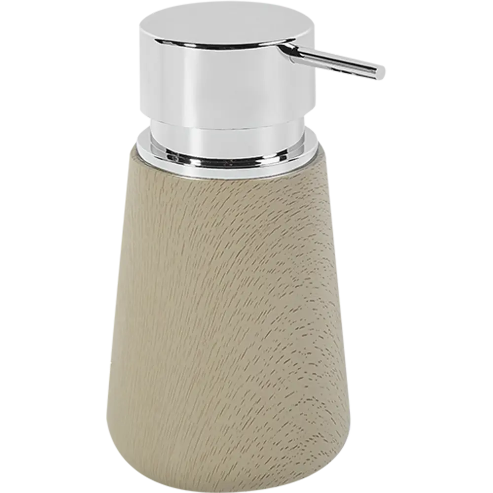 Дозатор для жидкого мыла Bath Plus Legno настольный пластиковый цвет серо-коричневый 82376934 STLM-2023519