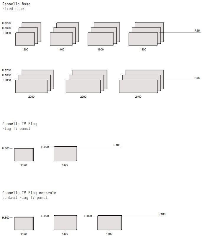 Porro Буфет из лакированной древесины Modern sun-id-1349431 - Вид №7