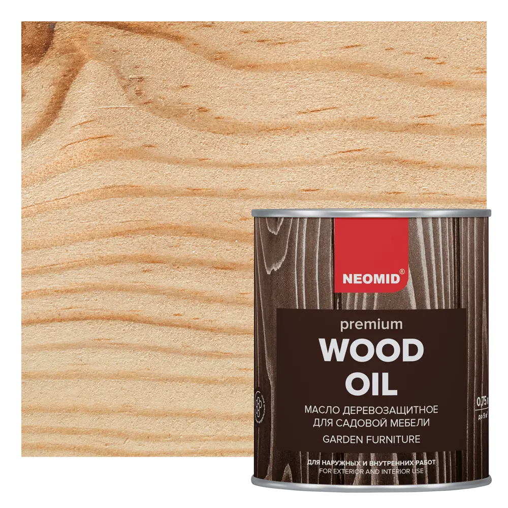 Масло для садовой мебели Neomid прозрачное 0.75 л STLM-2196620
