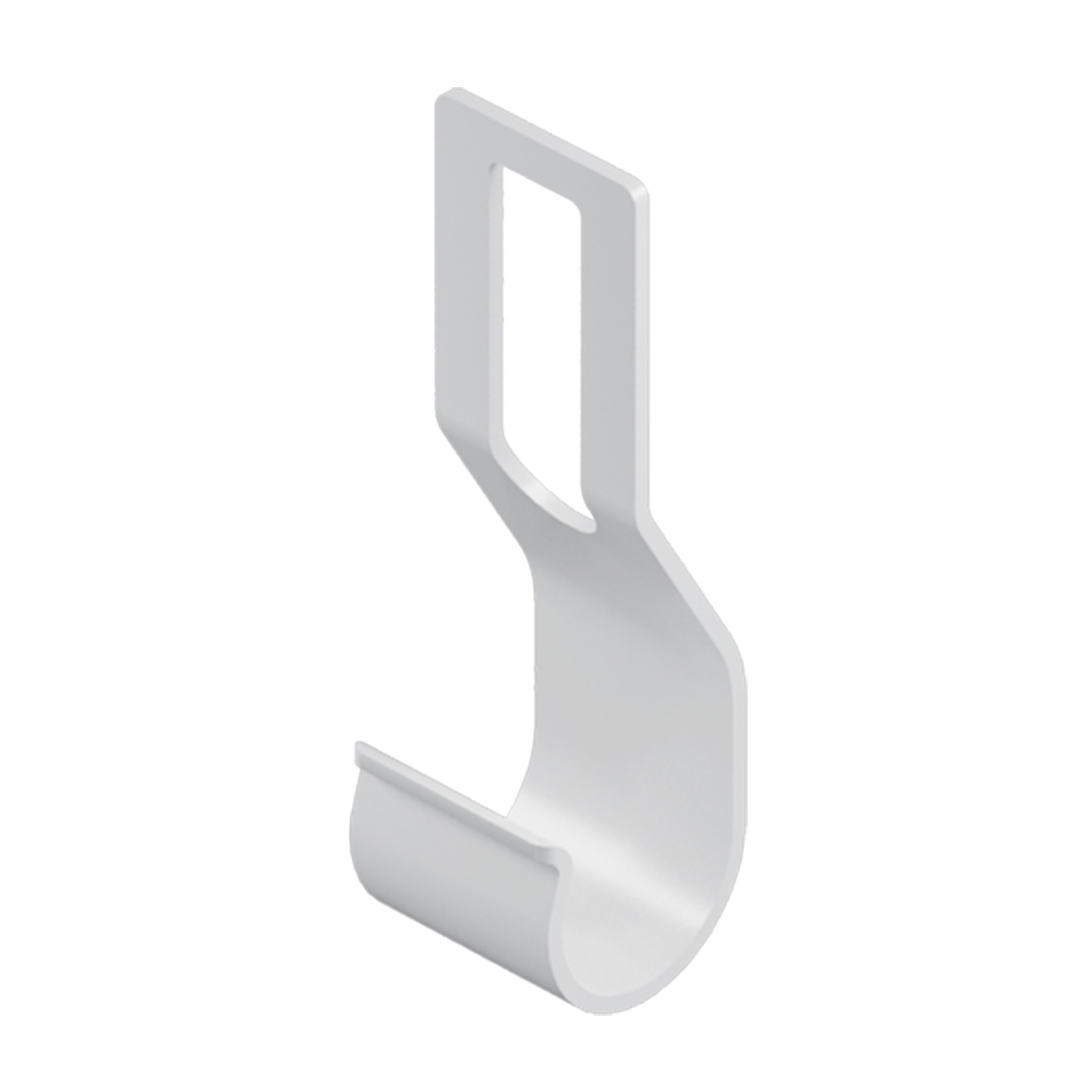 Кронштейн для перекладины , 30x30x100 мм, белый LJPS0463 Public Steel Россия  - Вид №5