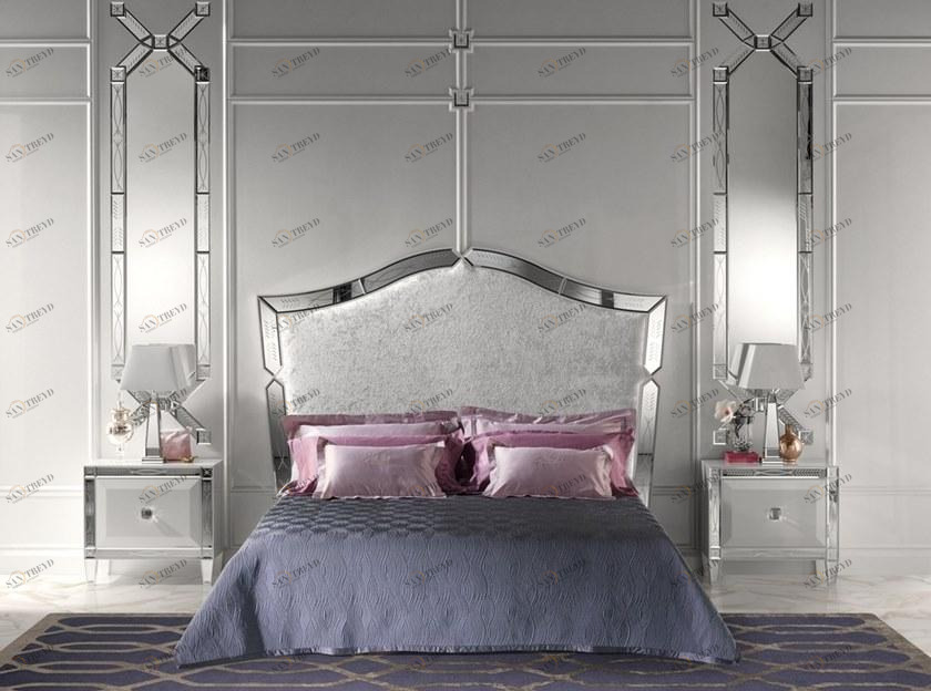 Prestige Кровать с мягким изголовьем Gran duca glow sun-id-1472015